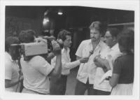 Joseph E. Lowery Being Interviewed in Nicaragua, November 1986