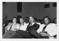 Claud Young, C.T. Vivian, Howard Creecy, and Spiver Gordon, 1980