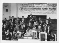 E. Randel T. Osburn Speaking at an International Conference Against Apartheid, January 1986