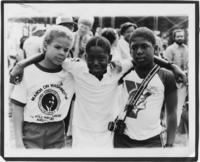 Children Posing at a March on Washington Commemoration Event, August 1983