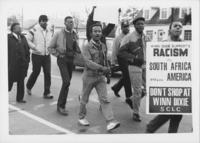 Students Protesting Winn-Dixie, circa 1986