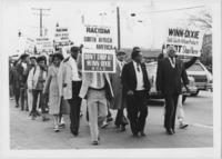 Joseph E. Lowery With Others Leading a Winn-Dixie Protest, circa 1985