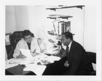 Evelyn G. Lowery With Walter E. Fauntroy, circa 1990