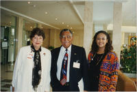 Joseph and Evelyn Lowery With an Unidentified Woman, circa 1996