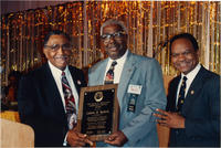 Joseph E. Lowery and Calvin A. Rolark at the 35th Annual SCLC Convention, August 1992