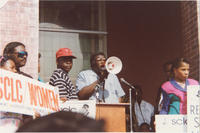 James Orange Speaking at a "Stop the Killing" Rally, 1992