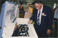 Joseph E. Lowery at SCLC's Gun Buy-Back Program, January 15, 1994