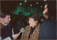 Evelyn G. Lowery Being Interviewed, April 1993
