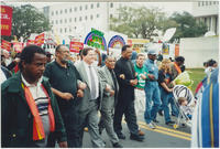 Joseph E. Lowery Marching in the AFL-CIO Election Rally, December 2000
