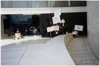 Protest at Beverly Hills, California Creative Artists Agency, circa 1999