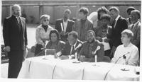 Joseph E. Lowery and Others Speak at an Event, 1990