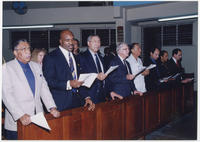 Joseph E. Lowery With Others at an Event, circa 1997