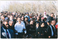 Joseph E. Lowery With Barack Obama and Others, March 4, 2007