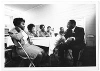 Martin Luther King, Jr. at Meeting, circa 1964