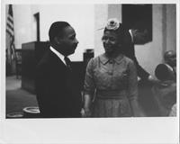 Martin Luther King, Jr. With an Unidentified Woman, circa 1964