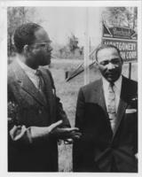 Martin Luther King, Jr. With an Unidentified Man, circa 1964