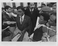 Evelyn G. Lowery Arrested at South African Embassy, December 11, 1984