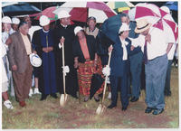 Groundbreaking at Turner Chapel A.M.E. Church, August 18, 2002