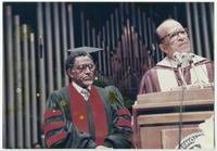 Joseph E. Lowery Receiving Honorary Degree at Morehouse College, May 18, 1986