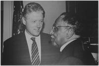 Joseph E. Lowery With Bill Clinton, circa 1995