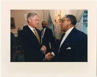 Joseph E. Lowery With Bill Clinton, 1997