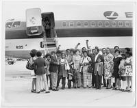 Joseph and Evelyn Lowery With Others, circa 1975