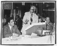 An Unidentified Man Speaks at the 25th Annual SCLC Convention, August 1982