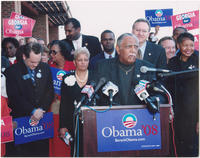 Joseph E. Lowery Speaking at a Barack Obama Campaign Event, 2008