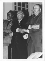 E. Randel T. Osburn, Joseph E. Lowery, and Martin Luther King, III, circa 1995