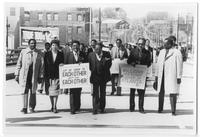 Bernard Lafayette, Evelyn and Joseph Lowery, and Others March in Atlanta, 1981