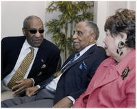 Joseph and Evelyn Lowery With Bill Cosby, 2006
