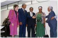 Joseph and Evelyn Lowery With Nelson and Winnie Mandela, 1990