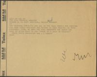 Telex from Ralph D. Abernathy and Joseph E. Lowery to Mahalia Jackson, circa 1967