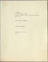 Statement for the Republican Study Committee on Minority Opportunity, June 12, 1985