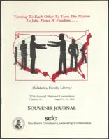 27th Annual SCLC Convention Souvenir Journal, 1984