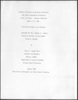 1986 Youth Leadership Conference on Teenage Pregnancy Report, August 1986