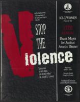 13th Annual Drum Major for Justice Awards Dinner Program, April 4, 1992