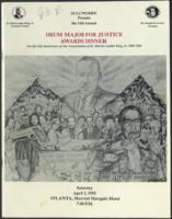 14th Annual Drum Major for Justice Awards Dinner Program, April 3, 1993