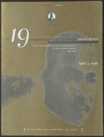 19th Annual Drum Major for Justice Awards Dinner Program, April 4, 1998