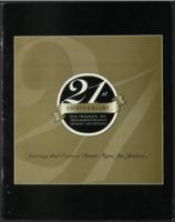 21st Annual Drum Major for Justice Awards Dinner Program and Insert, April 7, 2000