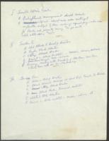 Notes Regarding South Africa Coal, Southern Company, and Georgia Power, circa 1986