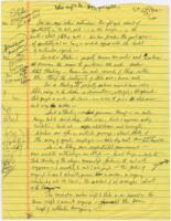Fragment of an Unidentified Speech, circa 1995