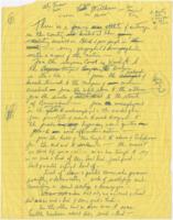 Fragments of Unidentified Speeches, circa 1990