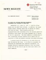 American Red Cross News Release Regarding AIDS, April 21, 1987