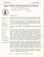 Correspondence Regarding Decatur, Alabama Protest, May 31, 1979