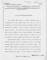 Concerned Black Clergy News Release, October 1992
