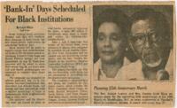 Minority Economic Independence Day / Bank-In Days, 1988
