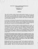 First National Minority Environmental Leadership Summit Proposal, October 1991