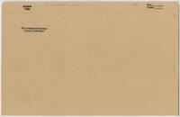 FREEZE/SANE Commission Materials, 1986