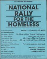 National Rally For the Homeless Materials, 1988
